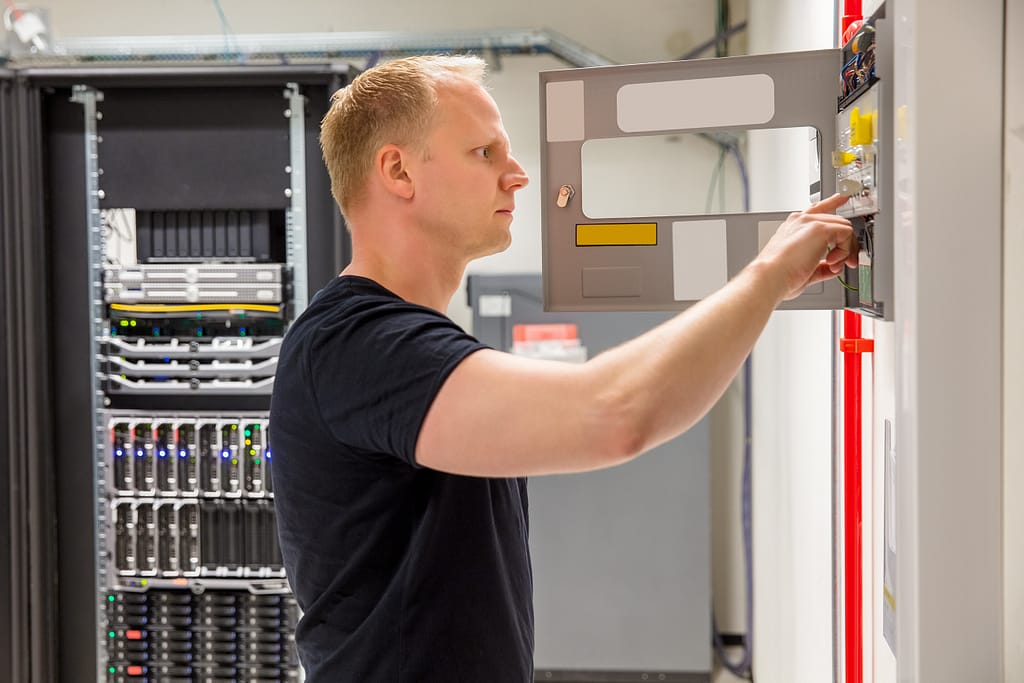 Servicetekniker brannalarm