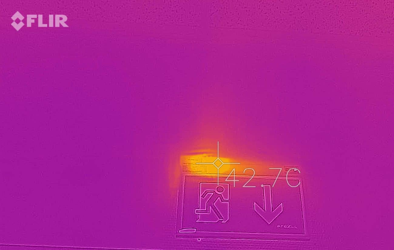 Termofotografering markeringslys
