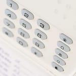 Betjeningspanel til alarmsentral