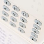 Betjeningspanel til alarmsentral