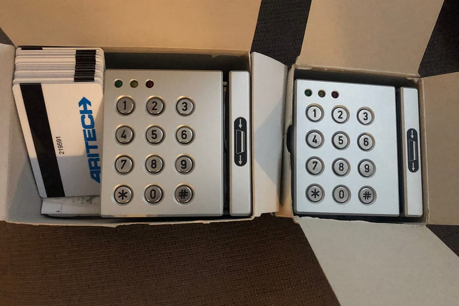 Aritech ACI kortlesere